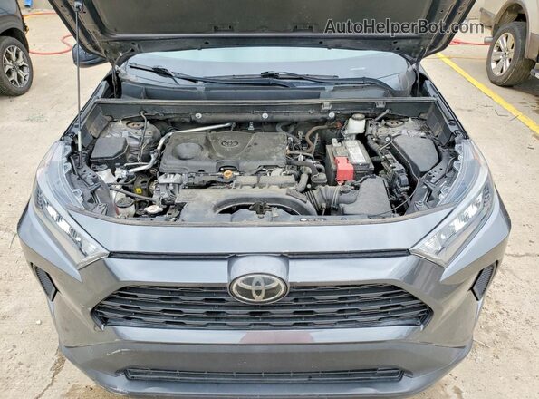 2T3H1RFV0LC068288 2020 TOYOTA RAV4 Gray Շարժիչի բաժամունքի տեսք