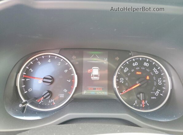 2T3H1RFV0MC147848 2021 TOYOTA RAV4 Silver Widok zestawu wskaźników