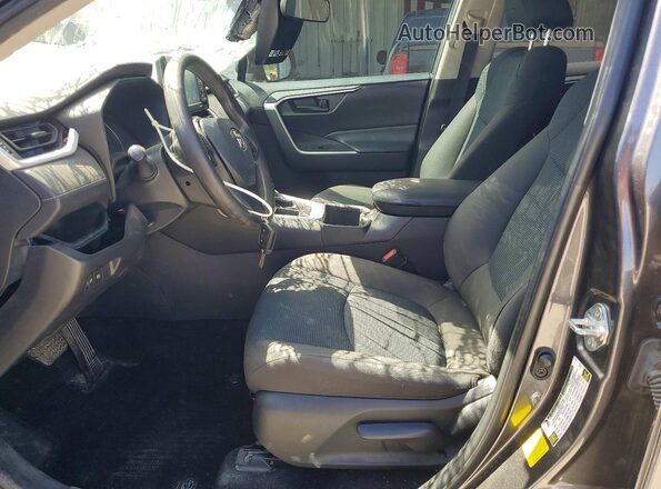 2T3H1RFV0NC194122 2022 TOYOTA RAV4 Gray წინა სალონის ხედი