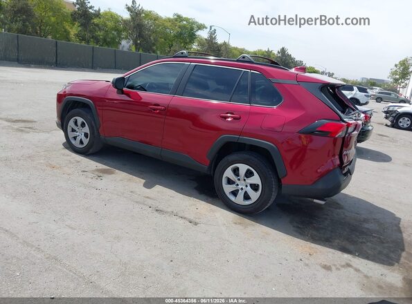2T3H1RFV1KW019324 2019 TOYOTA RAV4 Красный Задняя левая четверть