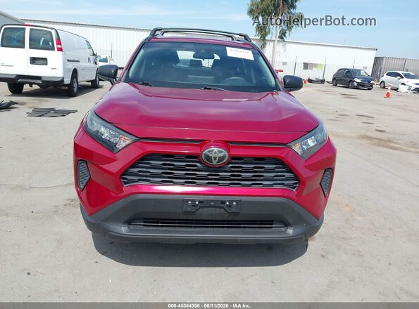 2T3H1RFV1KW019324 2019 TOYOTA RAV4 Красный Вид задней части салона