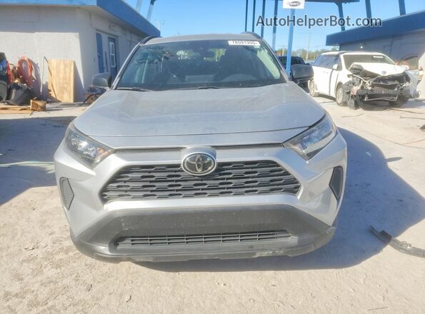 2T3H1RFV1KW030307 2019 TOYOTA RAV4 Silver Front view
