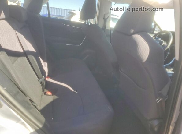 2T3H1RFV1KW030307 2019 TOYOTA RAV4 Silver Rear seats view