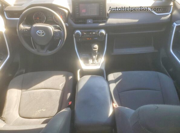 2T3H1RFV1KW030307 2019 TOYOTA RAV4 Silver Dashboard view