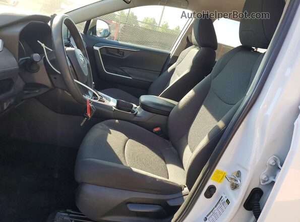 2T3H1RFV1KW036138 2019 TOYOTA RAV4 White Սալոնի դիմացի տեսք