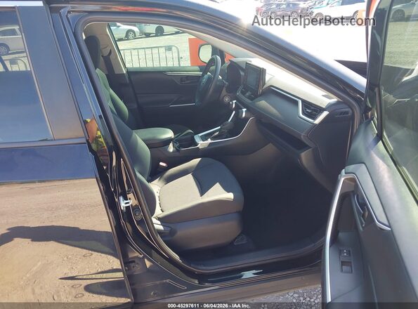 2T3H1RFV1KW037211 2019 TOYOTA RAV4 Black წინა სალონის ხედი