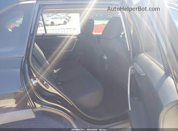 2T3H1RFV1KW037211 2019 TOYOTA RAV4 Black VIN კოდის სტიკერის ხედი