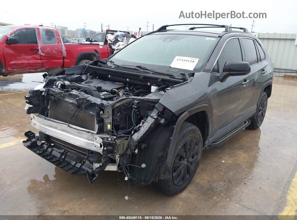 2T3H1RFV1LW076463 2020 TOYOTA RAV4 Gray Vista tres cuartos delantera izquierda