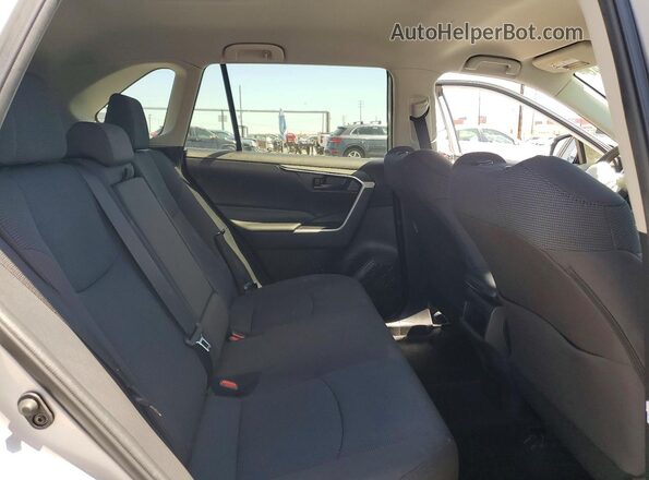2T3H1RFV1MW181621 2021 TOYOTA RAV4 Silver Rear interior view