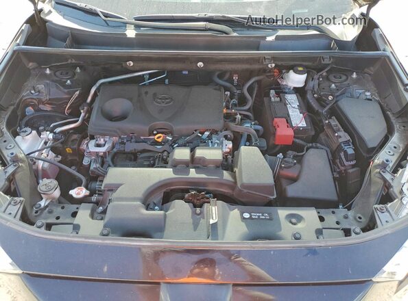 2T3H1RFV1PW269976 2023 TOYOTA RAV4 Black ძრავის განყოფილების ხედი