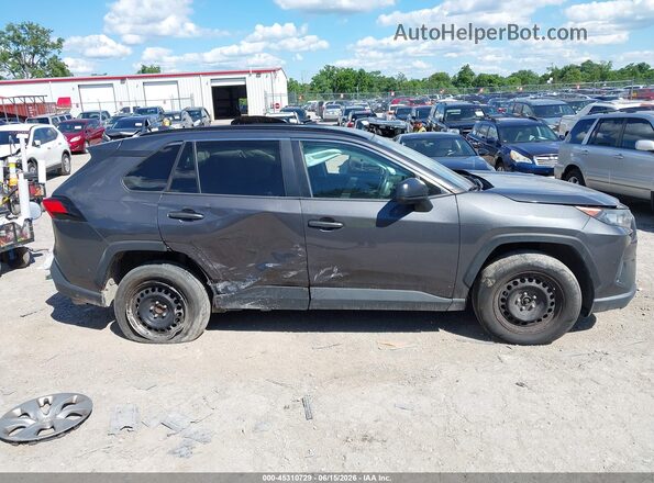 2T3H1RFV2KC029491 2019 TOYOTA RAV4 Gray Widok wnętrza z tyłu