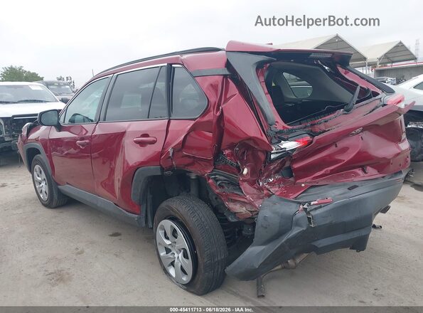 2T3H1RFV2LC065635 2020 TOYOTA RAV4 Red Rear left