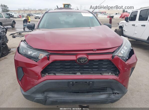 2T3H1RFV2LC065635 2020 TOYOTA RAV4 Red Rear interior view