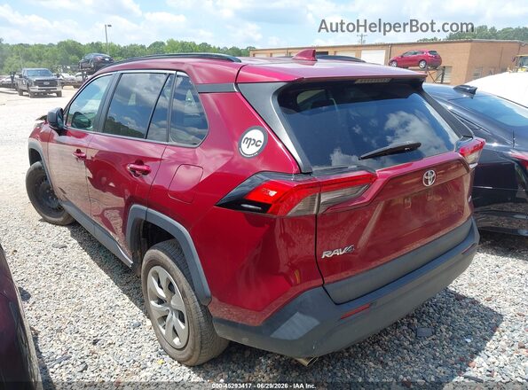 2T3H1RFV2MW136574 2021 TOYOTA RAV4 Red Задня ліва чверть