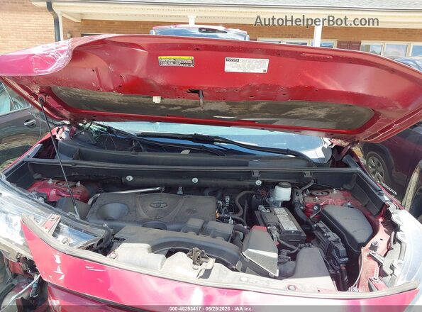 2T3H1RFV2MW136574 2021 TOYOTA RAV4 Red Вид ззаду