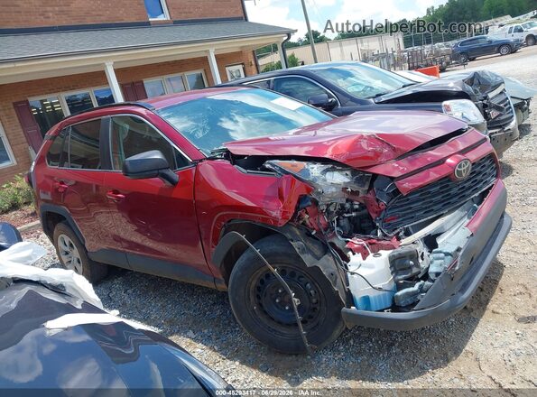 2T3H1RFV2MW136574 2021 TOYOTA RAV4 Red Вид задньої частини салону