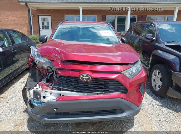 2T3H1RFV2MW136574 2021 TOYOTA RAV4 Red Вид щитка приладів