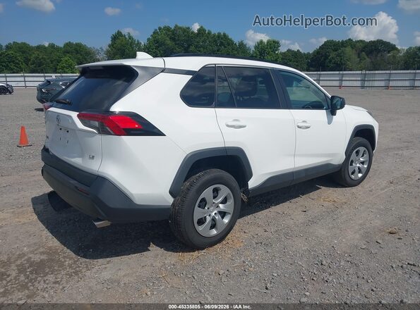 2T3H1RFV2MW144562 2021 TOYOTA RAV4 White Задня права чверть