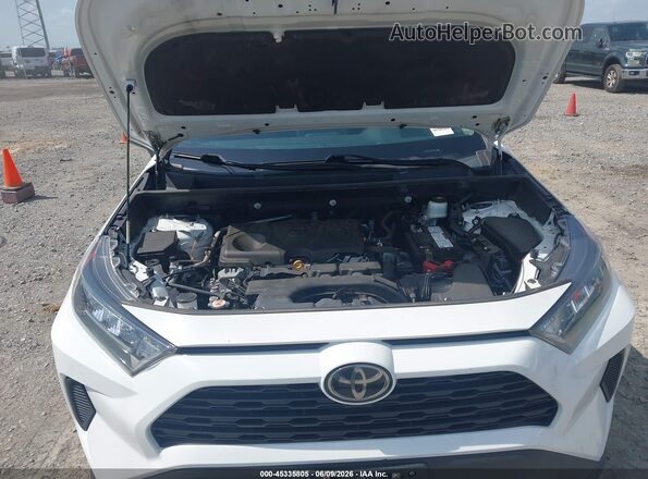 2T3H1RFV2MW144562 2021 TOYOTA RAV4 White Вид ззаду