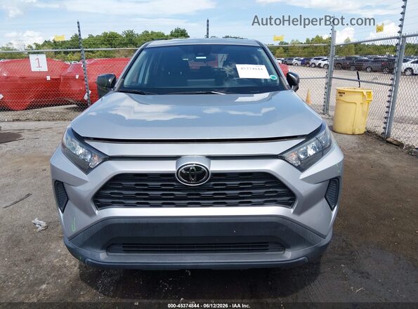 2T3H1RFV2NC190668 2022 TOYOTA RAV4 Silver Instrument cluster view