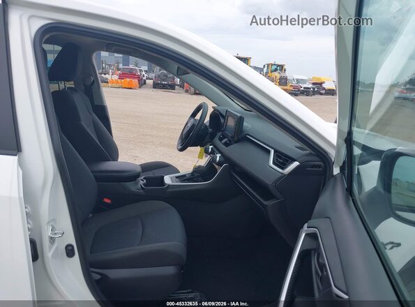 2T3H1RFV2NC204519 2022 TOYOTA RAV4 White წინა სალონის ხედი