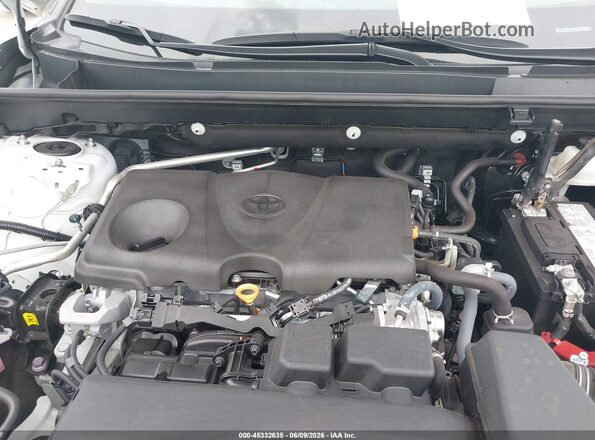 2T3H1RFV2NC204519 2022 TOYOTA RAV4 White უკანა ხედი