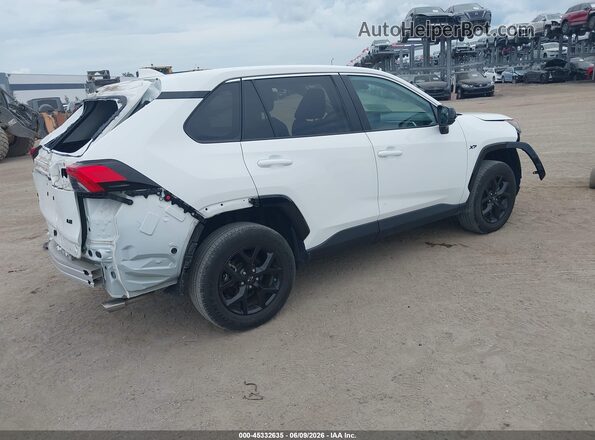 2T3H1RFV2NC204519 2022 TOYOTA RAV4 White უკანა მარჯვენა