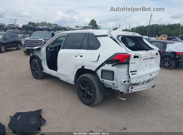 2T3H1RFV2NC204519 2022 TOYOTA RAV4 White უკანა მარცხენა