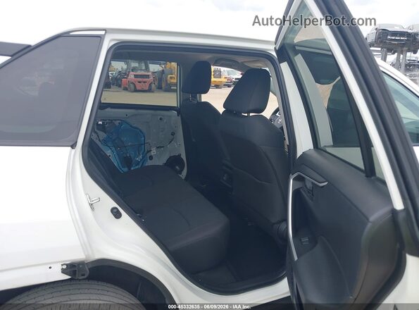 2T3H1RFV2NC204519 2022 TOYOTA RAV4 White VIN კოდის სტიკერის ხედი
