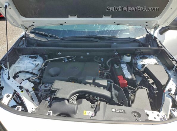 2T3H1RFV2PC225146 2023 TOYOTA RAV4 White Вид підкапотного простору