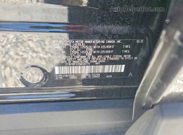 2T3H1RFV2SW434779 2025 TOYOTA RAV4 Black 