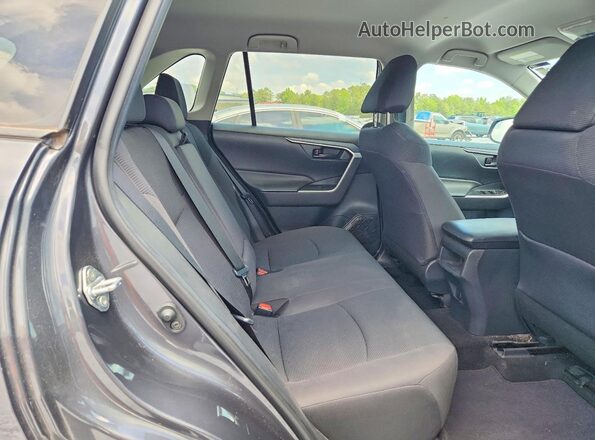 2T3H1RFV3KW040496 2019 TOYOTA RAV4 Gray Հետևի նստատեղերի տեսք