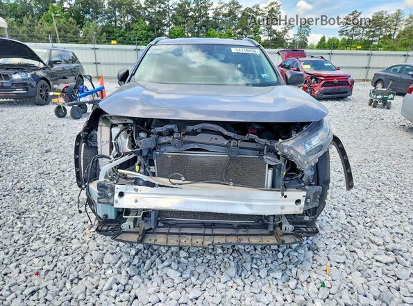 2T3H1RFV3KW040496 2019 TOYOTA RAV4 Gray Դիմացի տեսք