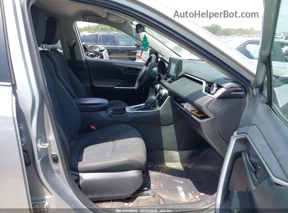2T3H1RFV3LC077583 2020 TOYOTA RAV4 Gray Вид салону спереду