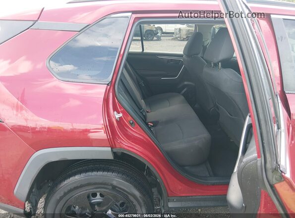 2T3H1RFV3LW075329 2020 TOYOTA RAV4 Red VIN კოდის სტიკერის ხედი