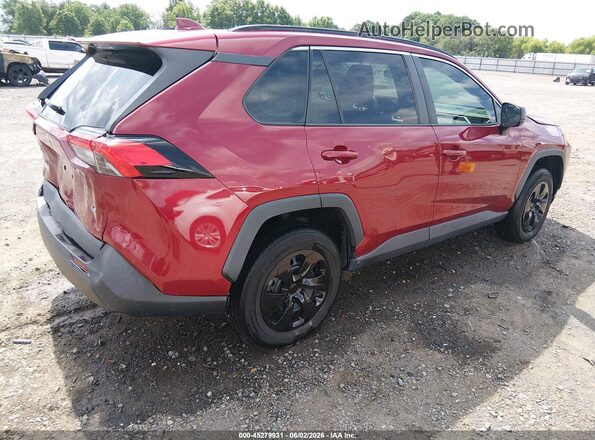 2T3H1RFV3LW075329 2020 TOYOTA RAV4 Red უკანა მარჯვენა