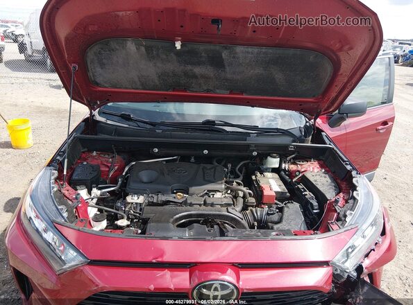 2T3H1RFV3LW075329 2020 TOYOTA RAV4 Red უკანა ხედი