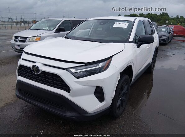 2T3H1RFV3PC235717 2023 TOYOTA RAV4 White წინა მარცხენა ხედი სამი მეოთხედიდან
