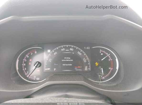 2T3H1RFV3PC235717 2023 TOYOTA RAV4 White უკანა სავარძლების ხედი