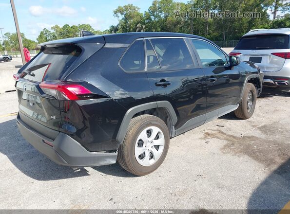 2T3H1RFV3SW419708 2025 TOYOTA RAV4 Black Հետևի աջ