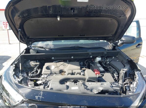 2T3H1RFV3SW419708 2025 TOYOTA RAV4 Black Հետևի տեսք