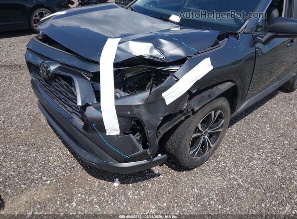 2T3H1RFV4KC031677 2019 TOYOTA RAV4 Black Вид спереду