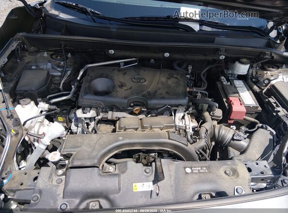 2T3H1RFV4KC031677 2019 TOYOTA RAV4 Black Вид ззаду