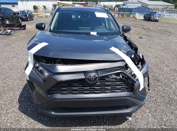 2T3H1RFV4KC031677 2019 TOYOTA RAV4 Black Вид задньої частини салону
