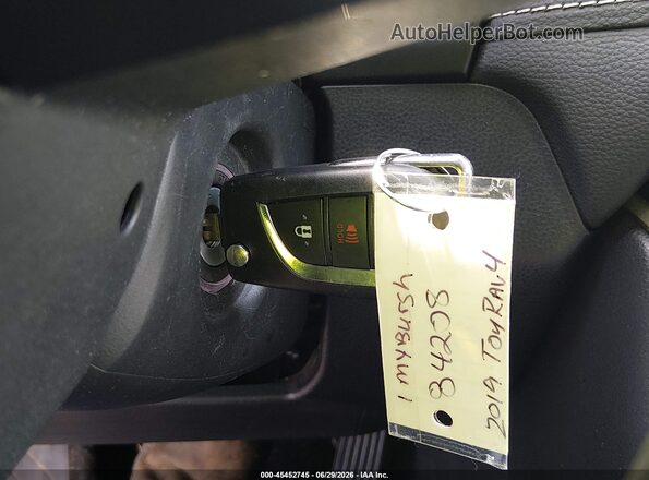 2T3H1RFV4KC031677 2019 TOYOTA RAV4 Black Вид панелі приладів