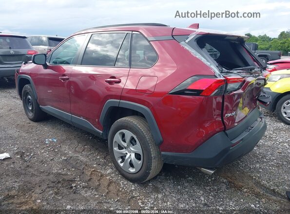 2T3H1RFV4LW069815 2020 TOYOTA RAV4 Maroon Rear left
