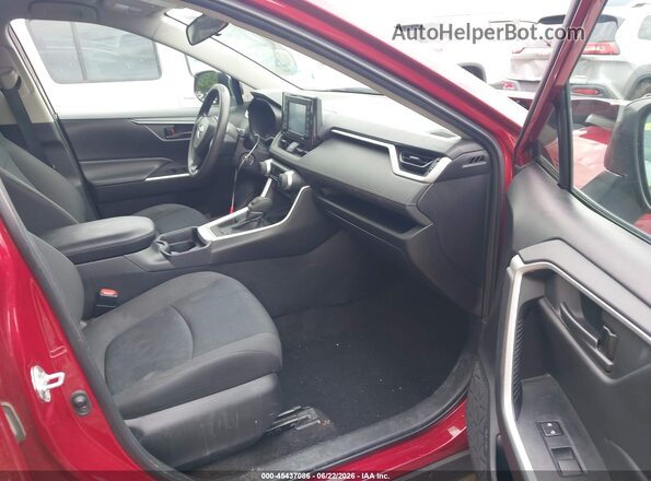 2T3H1RFV4LW069815 2020 TOYOTA RAV4 Maroon Front interior view