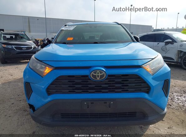 2T3H1RFV4LW070866 2020 TOYOTA RAV4 Blue ხელსაწყოთა პანელის ხედი