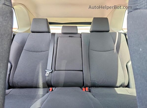 2T3H1RFV4MC153734 2021 TOYOTA RAV4 Silver Вид задніх сидінь