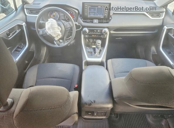 2T3H1RFV4NW236516 2022 TOYOTA RAV4 Gray Dashboard view